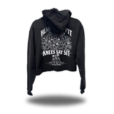 MOSH PIT CROP HOODIE