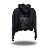 DEAD COFFIN CROP HOODIE