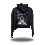 BEING REAL CROP HOODIE