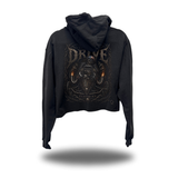 HELL RIDE CROP HOODIE