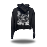 REAPER KILLS CROP HOODIE