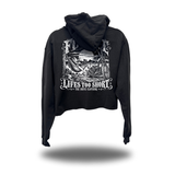 TOO SHORT CROP HOODIE