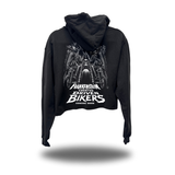 DRIVEN BIKERS CROP HOODIE