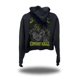 DRIVEN DEAD CHOPPERS CROP HOODIE