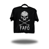FAFO SKULL CROP TOP