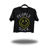 PEOPLE SUCK CROP TOP