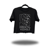 IMMORTAL ASSHOLE CROP TOP