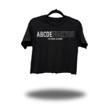 ABCDEF*CKYOU CROP TOP