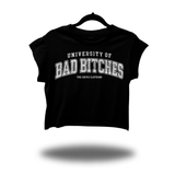 UNIVERSITY MUSCLE CROP TOP