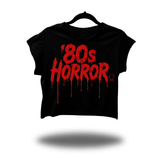 80'S HORROR MUSCLE CROP TOP