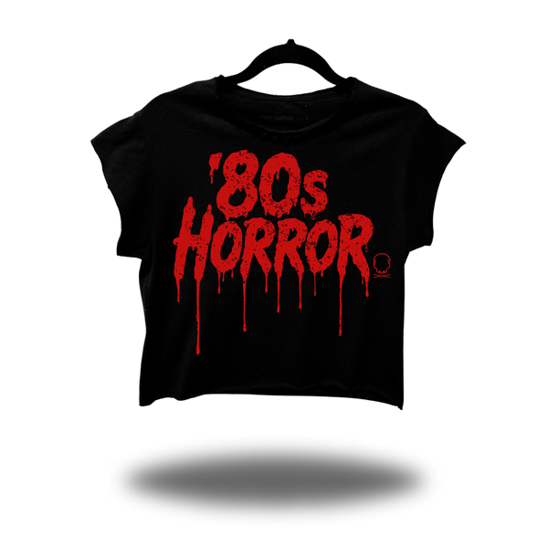 80'S HORROR MUSCLE CROP TOP