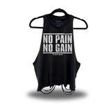 NO PAIN ROAD RASH CROP TANK TOP