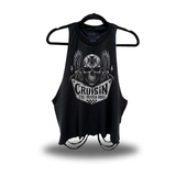 CRUISIN ROAD RASH CROP TANK TOP