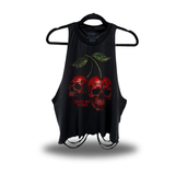 SWEET DEADLY ROAD RASH CROP TANK TOP