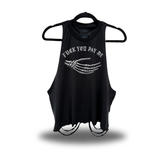 PAY ME ROAD RASH CROP TANK TOP