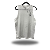 DON'T FLOCK ME ROAD RASH WHITE TANK TOP