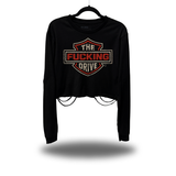 F*CKING DRIVE ROAD RASH CROP LONG SLEEVE