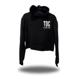 TDC GRUNGE CROP HOODIE