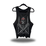 BONE DRUMMER SCOOP NECK STRINGER TANK TOP