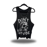 MY VIBE SCOOP NECK STRINGER TANK TOP