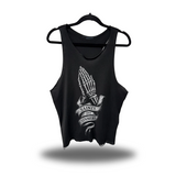 SAINTS SINNERS SCOOP NECK STRINGER TANK TOP