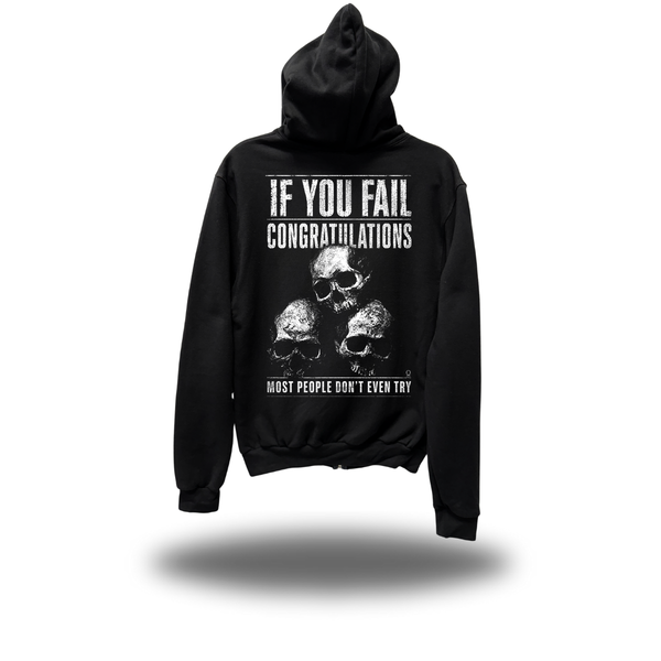 CONGRATULATIONS ZIP UP HOODIE