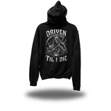 DIE REAPER ZIP UP HOODIE