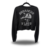 DRUNK CRAZY CROP LONG SLEEVE