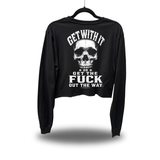 GET WITH IT CROP LONG SLEEVE