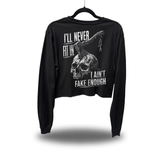 FAKE ENOUGH CROP LONG SLEEVE