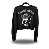 CROWNED CHAOS CROP LONG SLEEVE