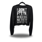 NEVER WANTED CROP LONG SLEEVE