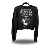CLOWN JOB CROP LONG SLEEVE