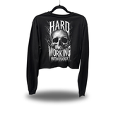 HARD WORKING CROP LONG SLEEVE