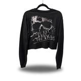 EAT KILL CROP LONG SLEEVE
