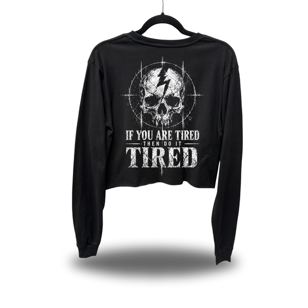 TIRED CROP LONG SLEEVE