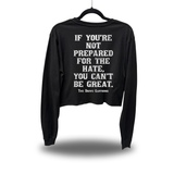 BE GREAT CROP LONG SLEEVE