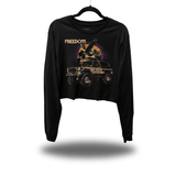 FREEDOM RIDE CROP LONG SLEEVE