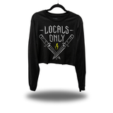 LOCALS ONLY CROP LONG SLEEVE