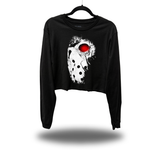 SILENT SLASHER CROP LONG SLEEVE
