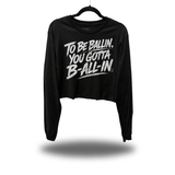 BALLIN CROP LONG SLEEVE