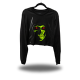 DEATH GLOW CROP LONG SLEEVE