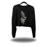 SAINTS SINNERS CROP LONG SLEEVE