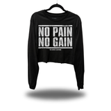 NO PAIN CROP LONG SLEEVE