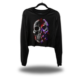 DIGITAL DECAY CROP LONG SLEEVE