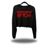 INDEPENDENT BITCH CROP LONG SLEEVE