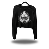 SHARK ATTACK CROP LONG SLEEVE