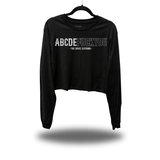 ABCDEF*CKYOU CROP LONG SLEEVE