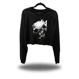 PUZZLE CROP LONG SLEEVE