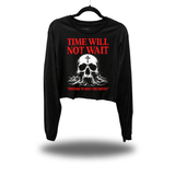TIME NOT WAIT CROP LONG SLEEVE